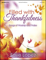 Filled with Thankfulness piano sheet music cover Thumbnail